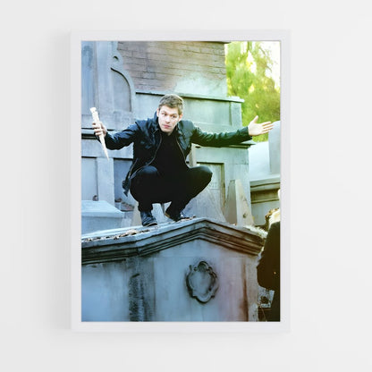 ap-klaus mikaelson-2 cadre Blanc