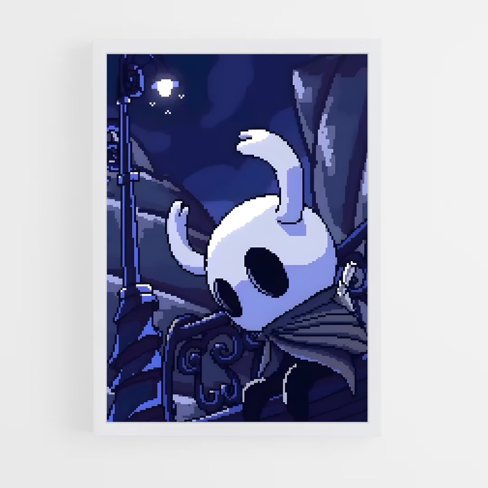 ap-knight hollow knight-4 cadre Blanc