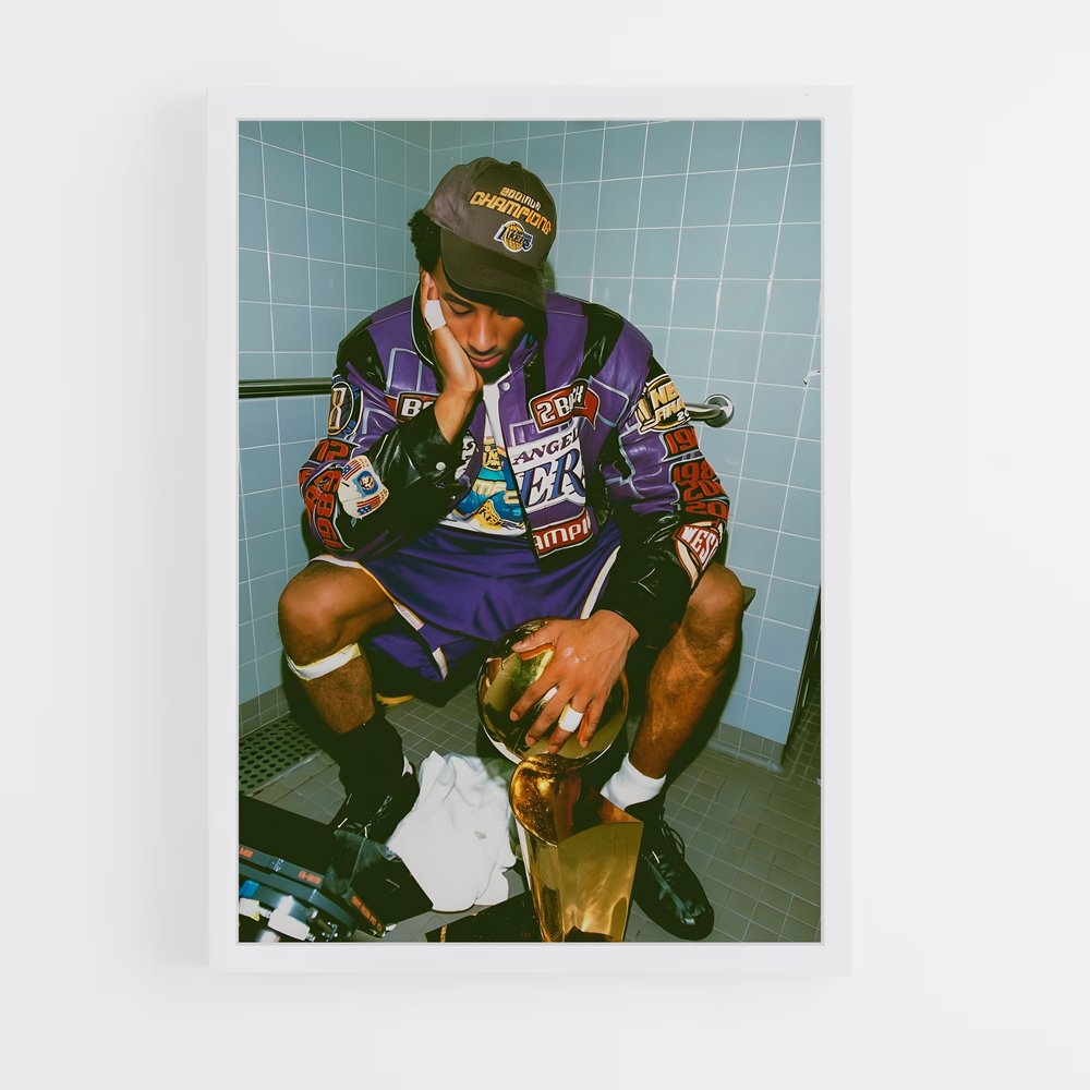 ap-kobe bryant-1 cadre Blanc