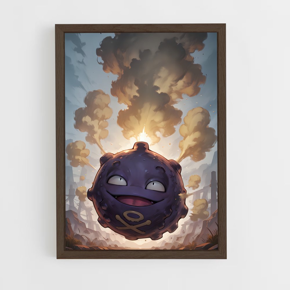 ap-koffing-1 cadre Bois foncé