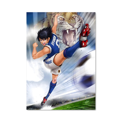 Poster Le Tigre et le Foot