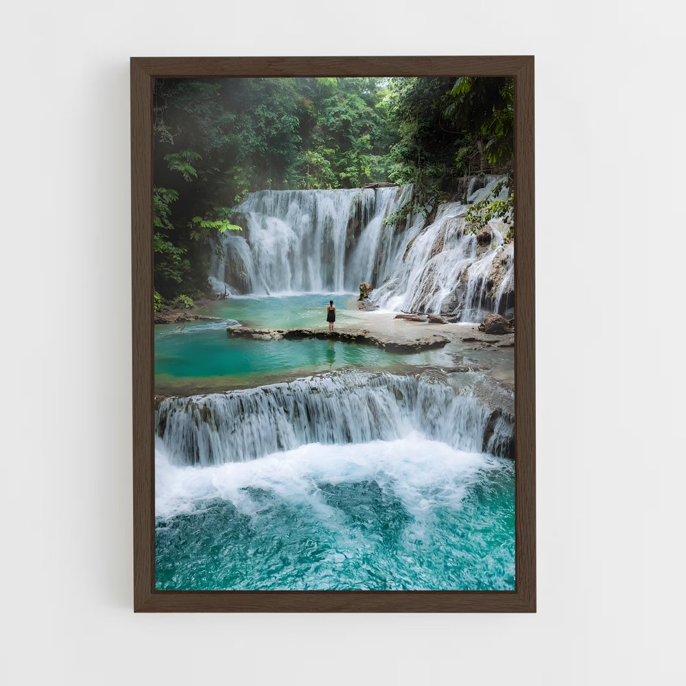 ap-kpatawee waterfall-1 cadre Bois foncé