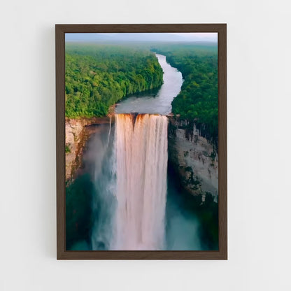 ap-kpatawee waterfall-2 cadre Bois foncé