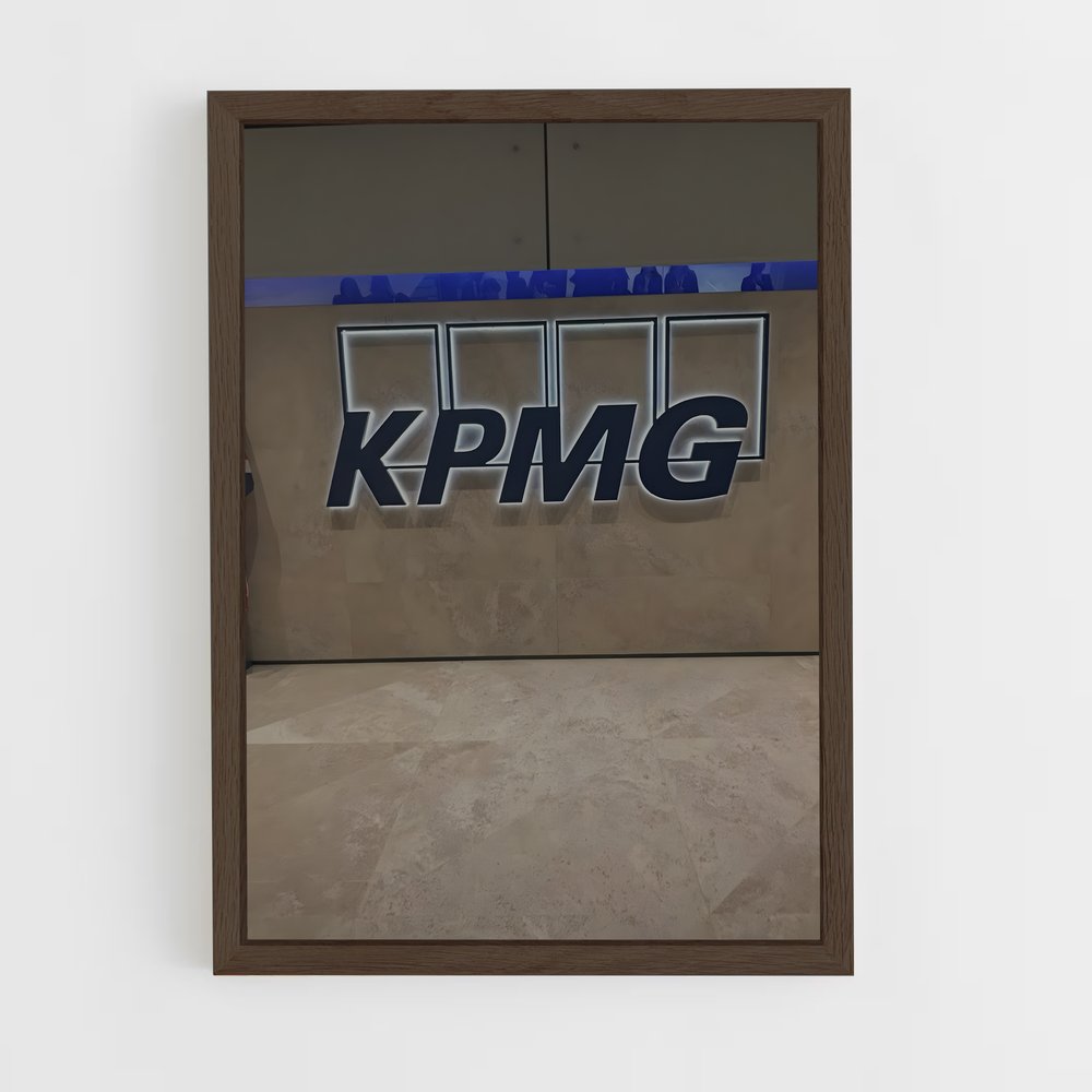 ap-kpmg-4 cadre Bois foncé