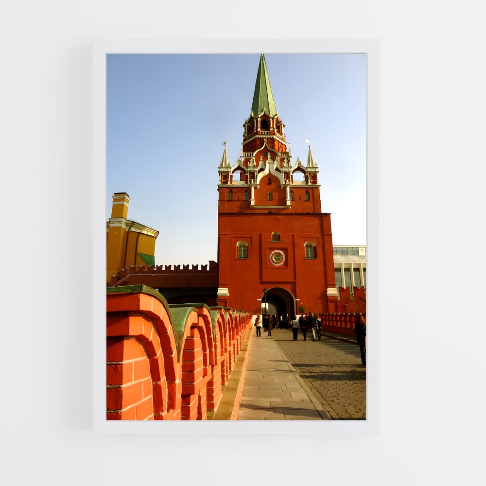 ap-kremlin moscow-9 cadre Blanc