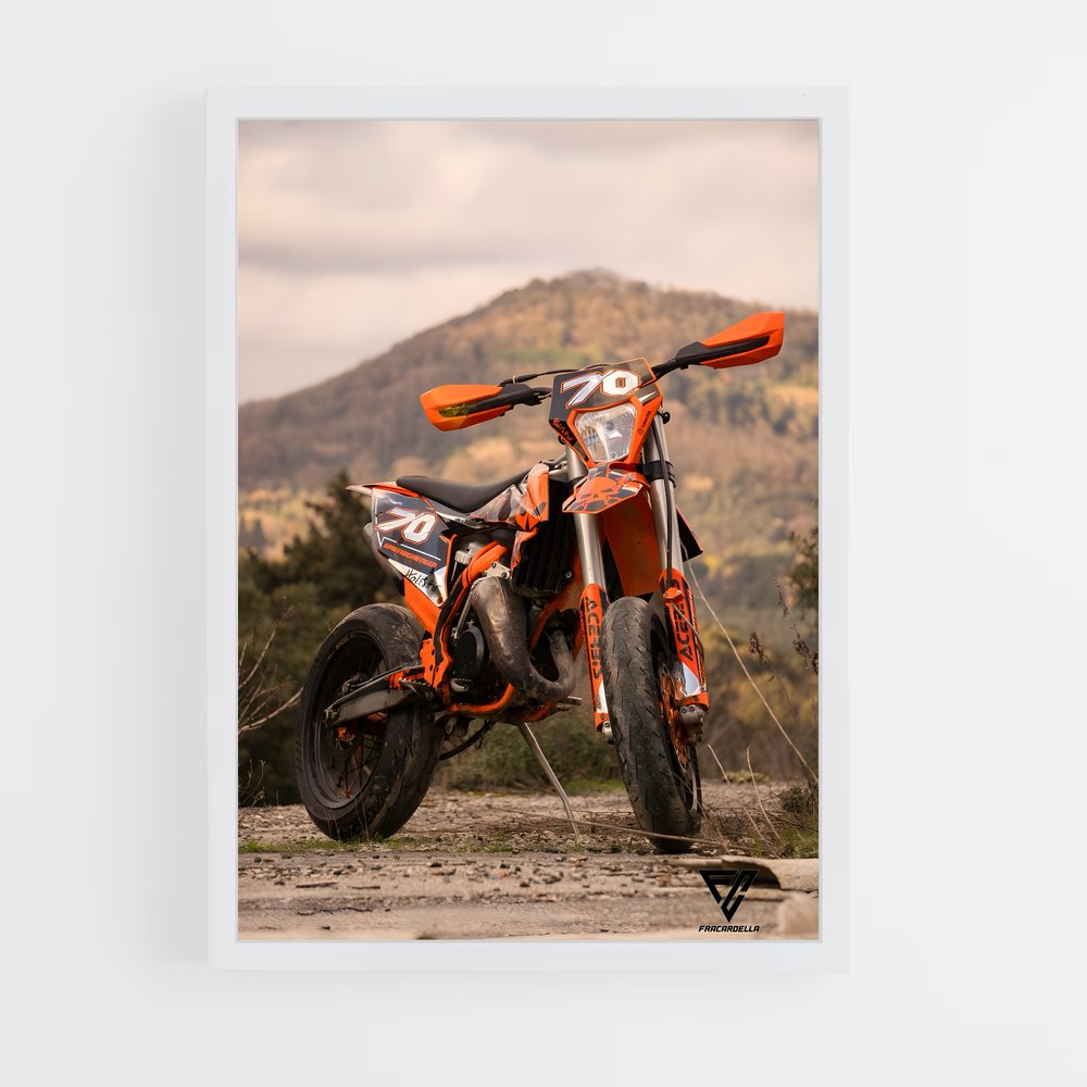 ap-ktm 250 sx-1 cadre Blanc