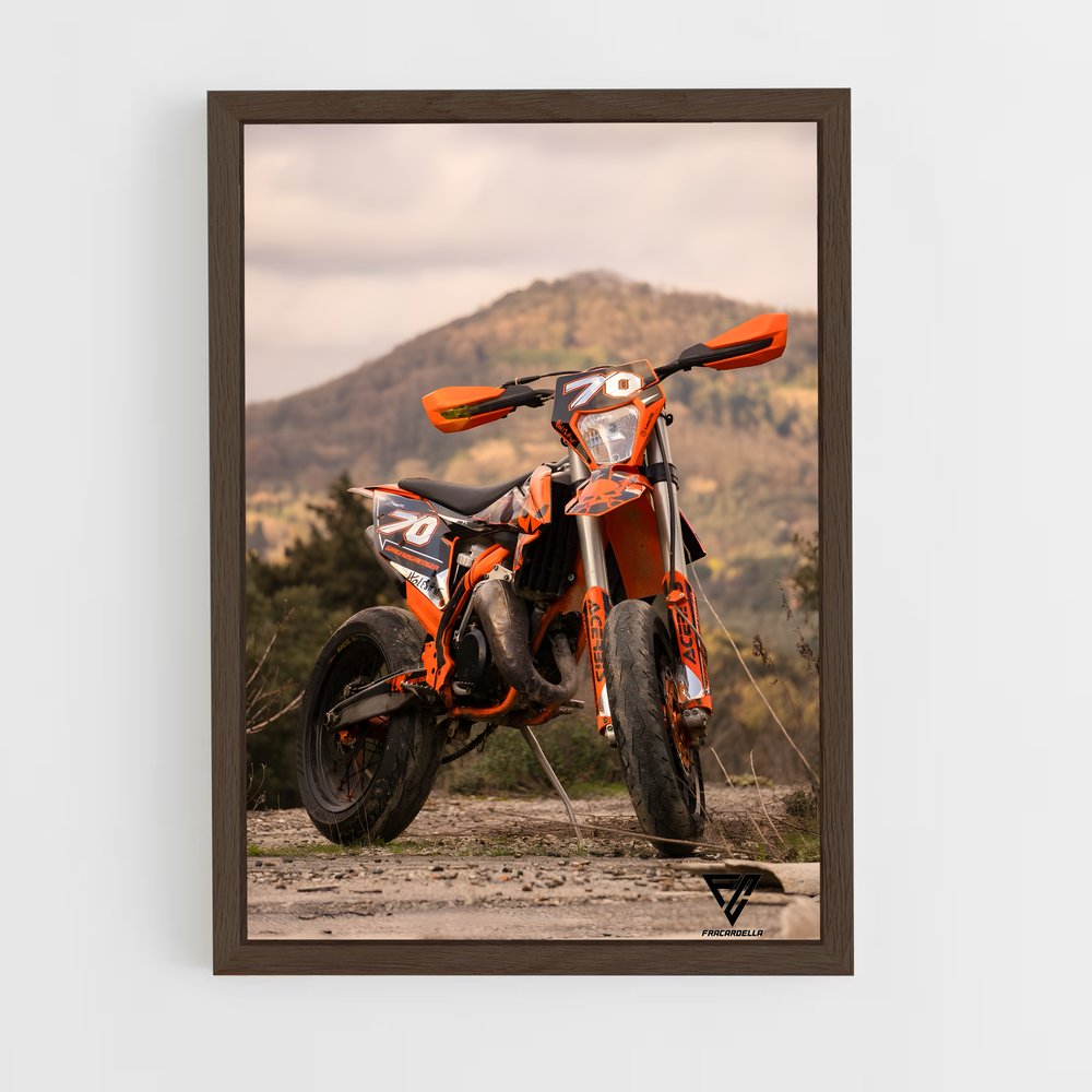 ap-ktm 250 sx-1 cadre Bois foncé