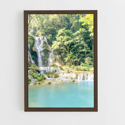 ap-kuang si falls-7 cadre Bois foncé