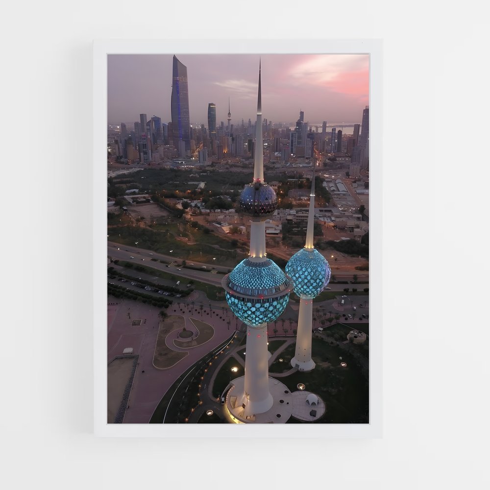 ap-kuwait city-2 cadre Blanc
