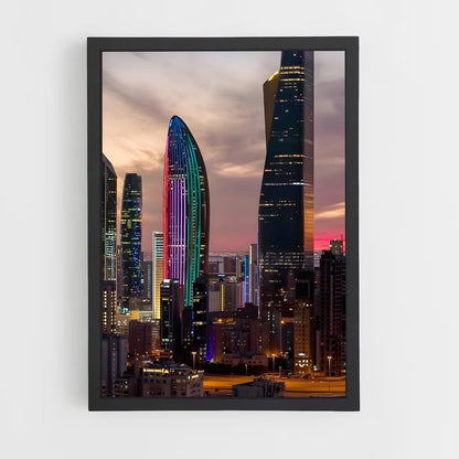 ap-kuwait towers-1 cadre Noir
