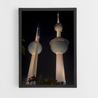 ap-kuwait towers-4 cadre Noir