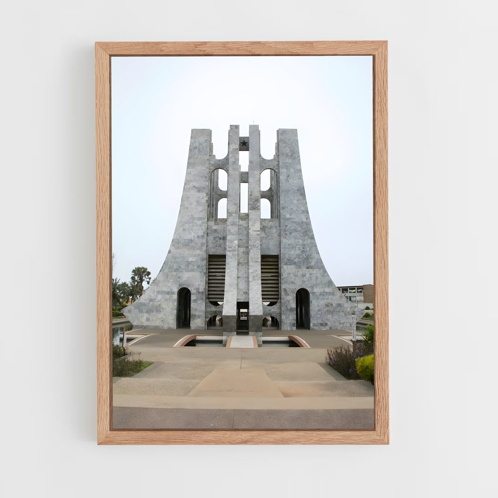 ap-kwame nkrumah mausoleum-6 cadre Bois clair