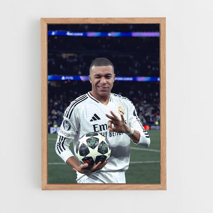 ap-kylian mbappe-4 cadre Bois clair