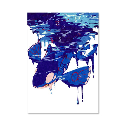 Poster Kyogre Écarlate