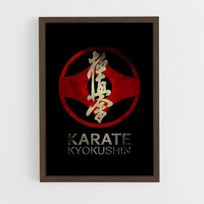 ap-kyokushin-1 cadre Bois foncé