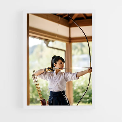 ap-kyudo japanese archery-5 cadre Blanc