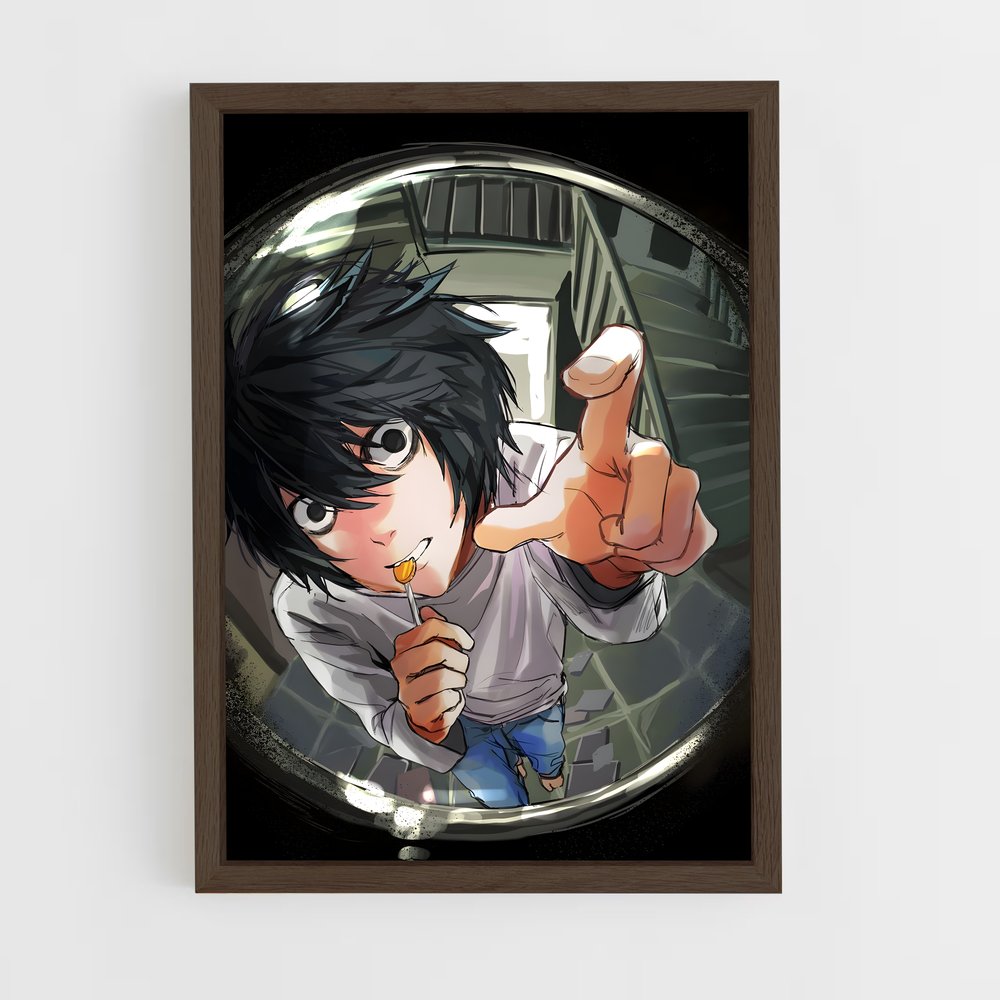 ap-l lawliet-1 cadre Bois foncé