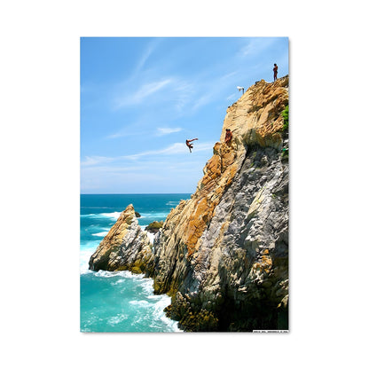 Poster Plongeon Céleste