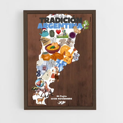 ap-la nacion-3 cadre Bois foncé
