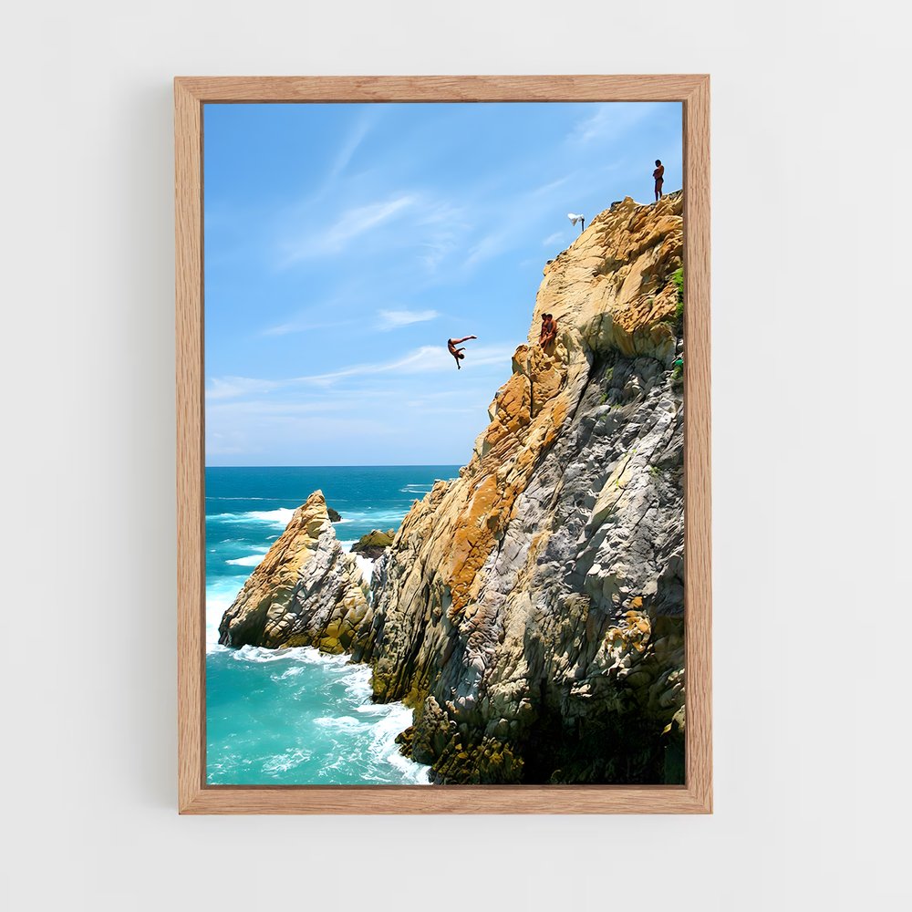 ap-la quebrada acapulco-1 cadre Bois clair
