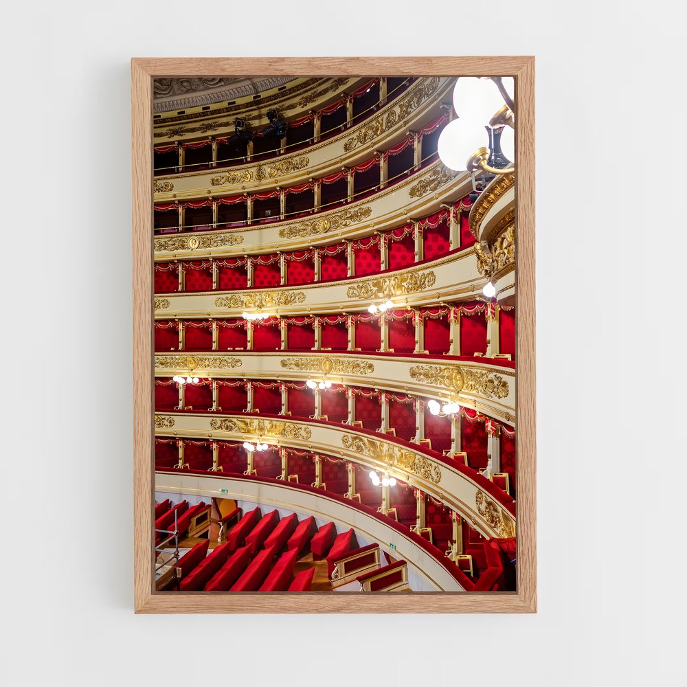 ap-la scala milan-5 cadre Bois clair