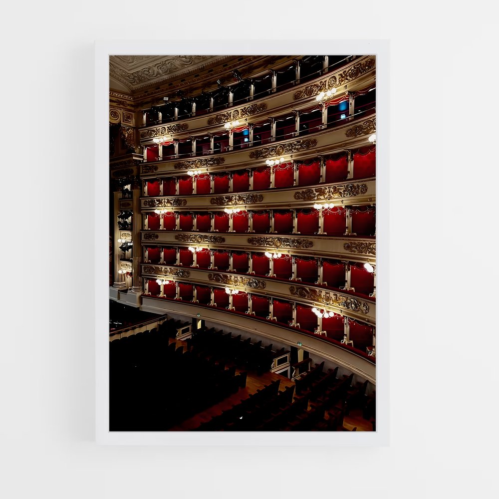 ap-la scala milan-6 cadre Blanc