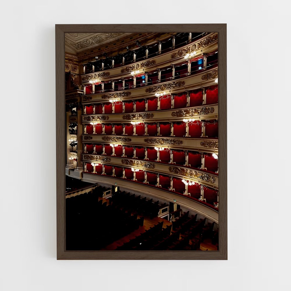 ap-la scala milan-6 cadre Bois foncé