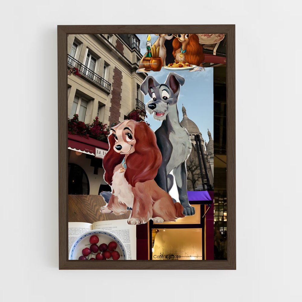 ap-lady-2 cadre Bois foncé