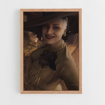 ap-lady dimitrescu-2 cadre Bois clair