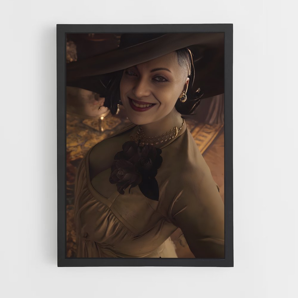 ap-lady dimitrescu-2 cadre Noir