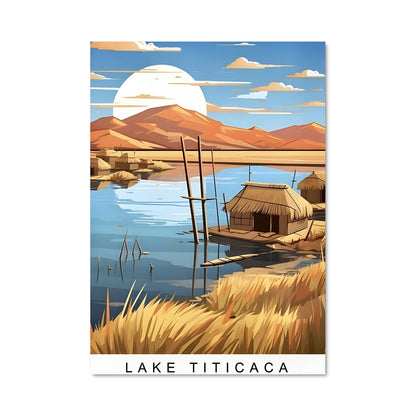 Poster Sérénité Titicaca