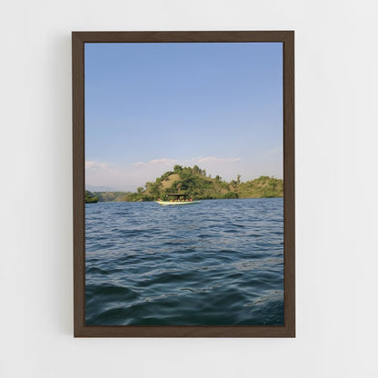 ap-lake kivu-5 cadre Bois foncé
