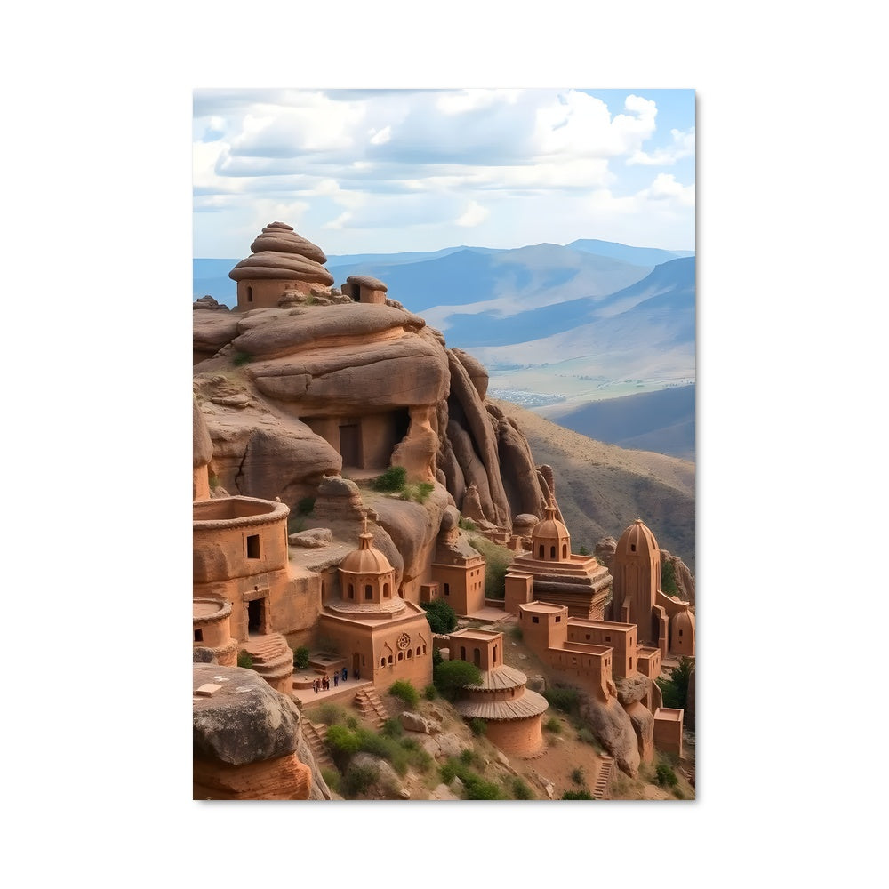 Poster Village Rocheux
