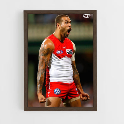 ap-lance franklin-1 cadre Bois foncé