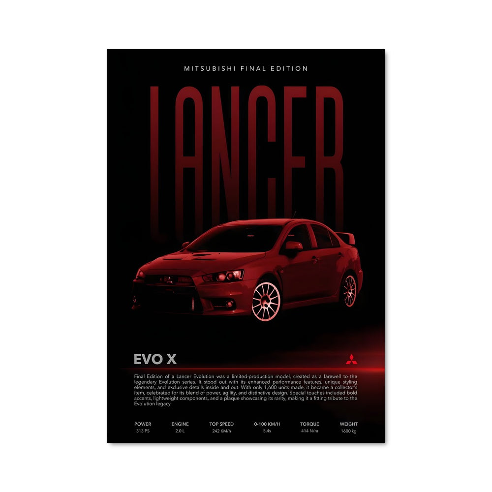 Poster Lancer Revolution
