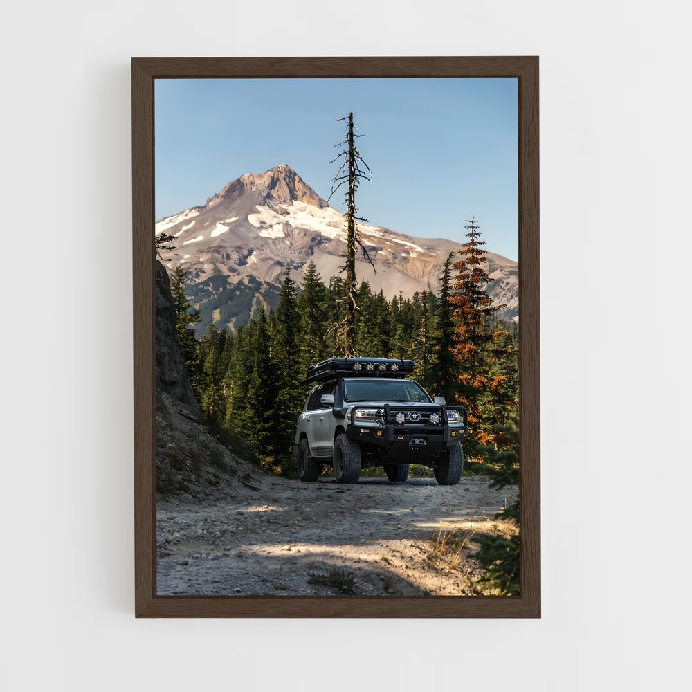 ap-land cruiser-4 cadre Bois foncé
