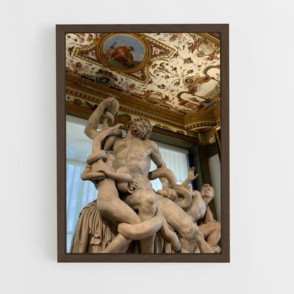 ap-laocoon and his sons-4 cadre Bois foncé