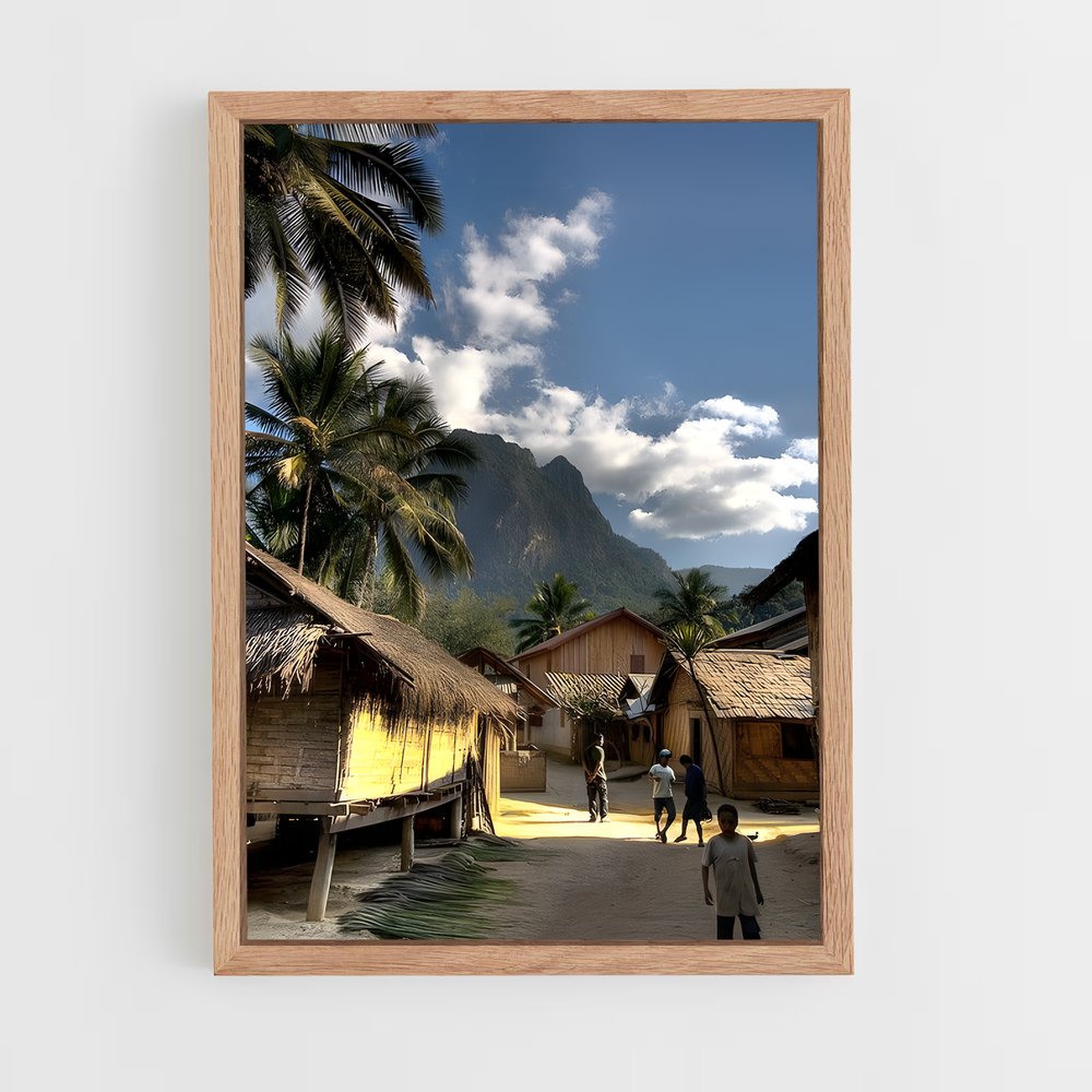ap-laos-1 cadre Bois clair