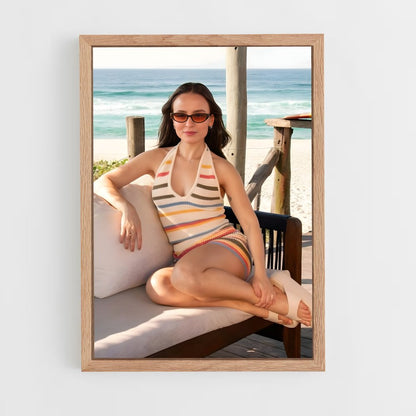 ap-larissa manoela-3 cadre Bois clair