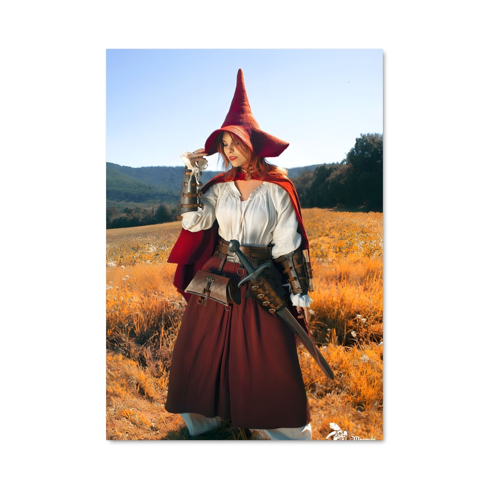 Poster La Petite Rouge au Verre