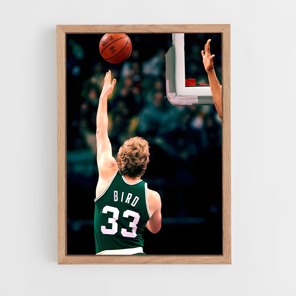 ap-larry bird-4 cadre Bois clair