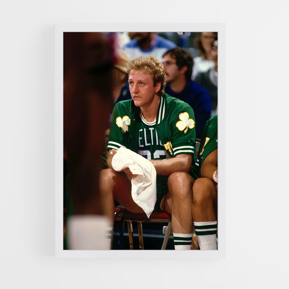 ap-larry bird-5 cadre Blanc