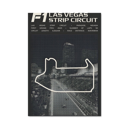Poster F1 Vegas Nights