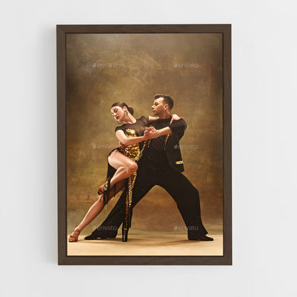 ap-latin dance-8 cadre Bois foncé
