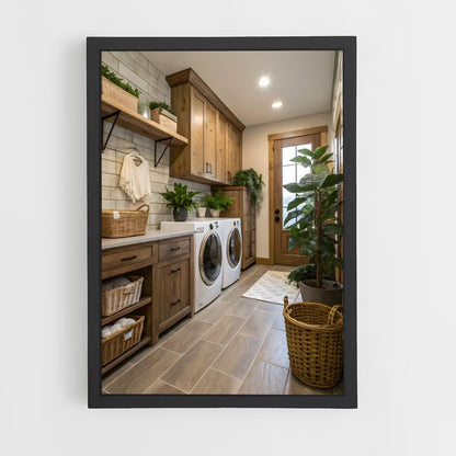 ap-laundry room-9 cadre Noir