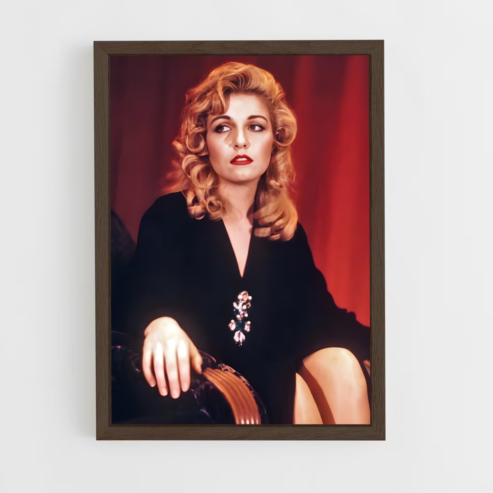 ap-laura palmer-1 cadre Bois foncé