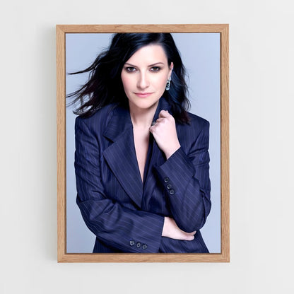 ap-laura pausini-9 cadre Bois clair