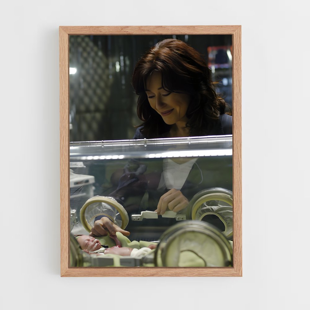 ap-laura roslin-2 cadre Bois clair
