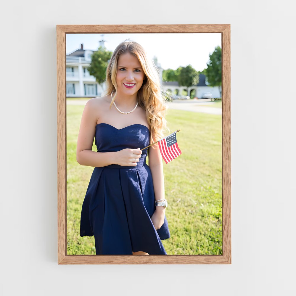 ap-lauren southern-4 cadre Bois clair