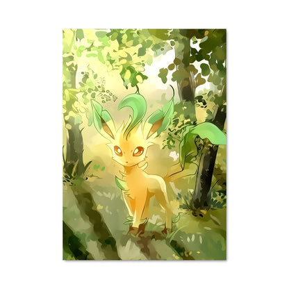 Poster Leafeon Éclatant